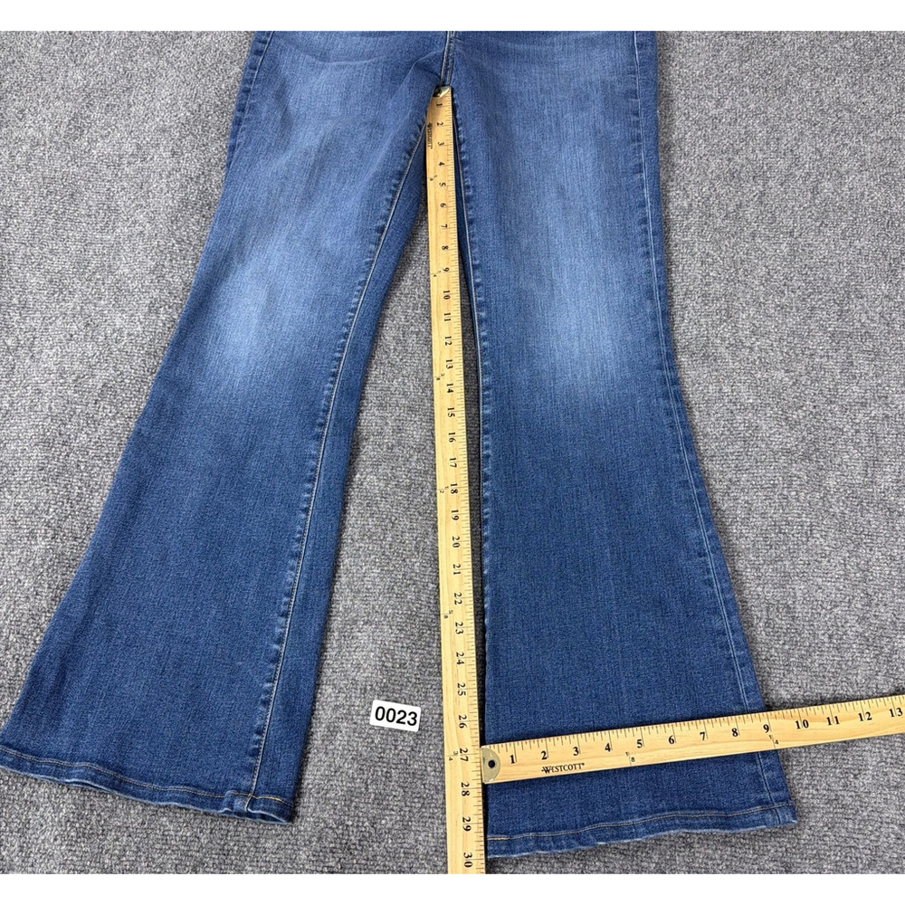 Veronica Beard Jeans Womens 30 Blue Beverly Skinny Flare High Rise Stretch - Picture 7 of 11